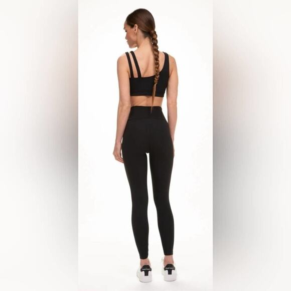 Revolve n:Philanthropy NWT Karlie High Waisted Classic Leggings in Black Cat M - Picture 5 of 7